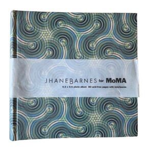 New Jhane Barnes for MoMA Photo Album Scrapbook OpArt Optical Pattern 2004 Rare